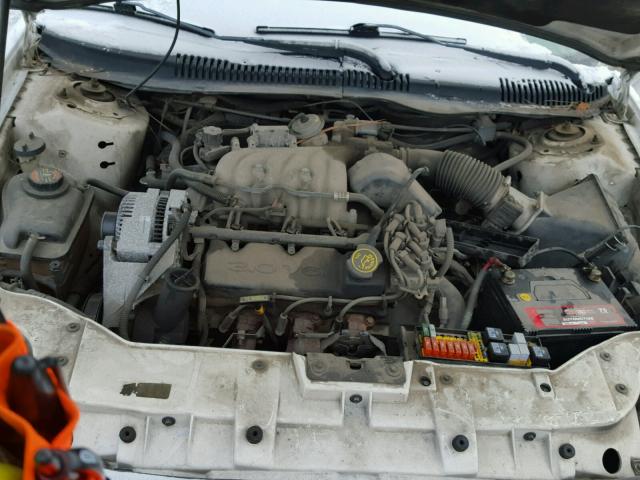 1FAFP52U4WG183668 - 1998 FORD TAURUS LX WHITE photo 7