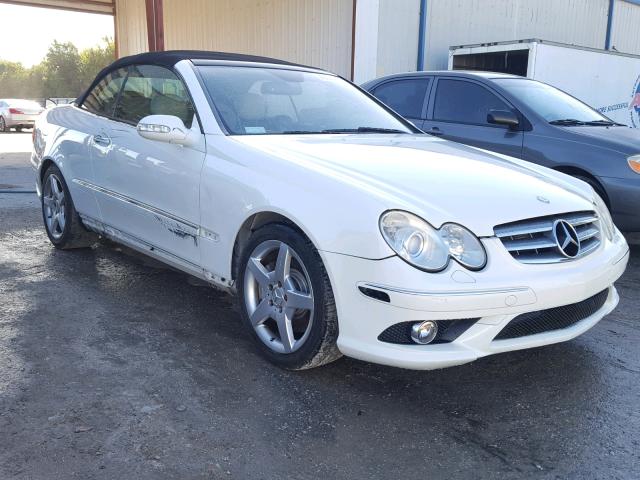 WDBTK56F49T101486 - 2009 MERCEDES-BENZ CLK 350 WHITE photo 1