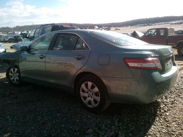 4T1BF3EK4BU685291 - 2011 TOYOTA CAMRY BASE GREEN photo 3