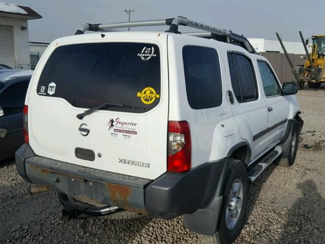 5N1ED28Y82C582667 - 2002 NISSAN XTERRA XE WHITE photo 4