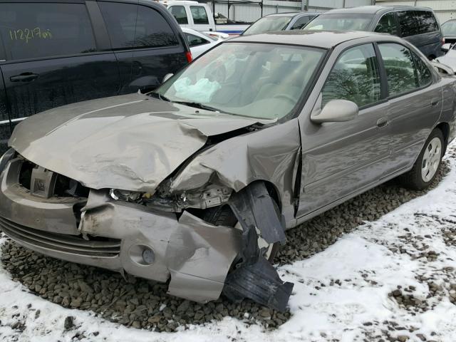 3N1CB51D55L501002 - 2005 NISSAN SENTRA 1.8 BEIGE photo 2