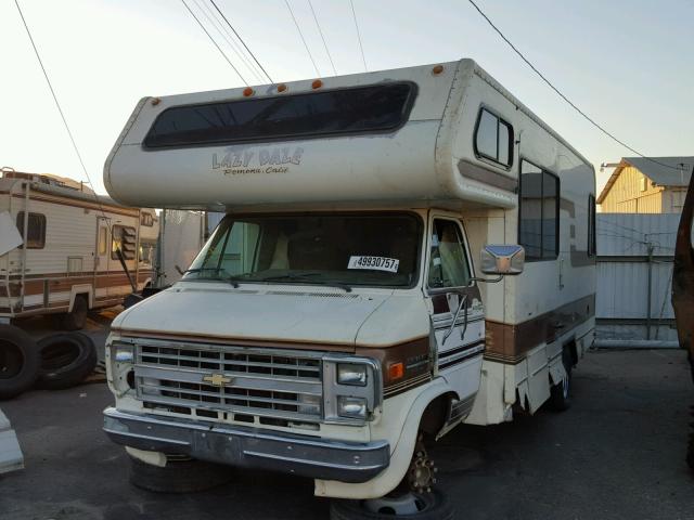 2GBJG31M4F4151314 - 1985 CHEVROLET G30 BEIGE photo 2