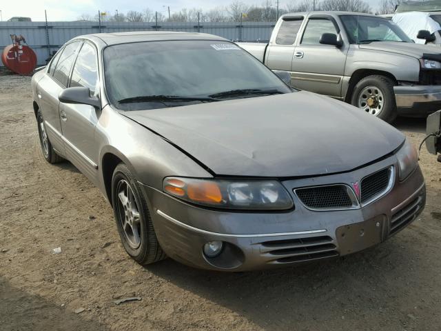 1G2HX54K214240057 - 2001 PONTIAC BONNEVILLE TAN photo 1