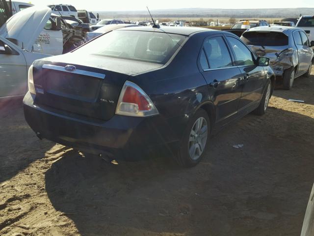 3FAHP08148R175719 - 2008 FORD FUSION SEL BLACK photo 4