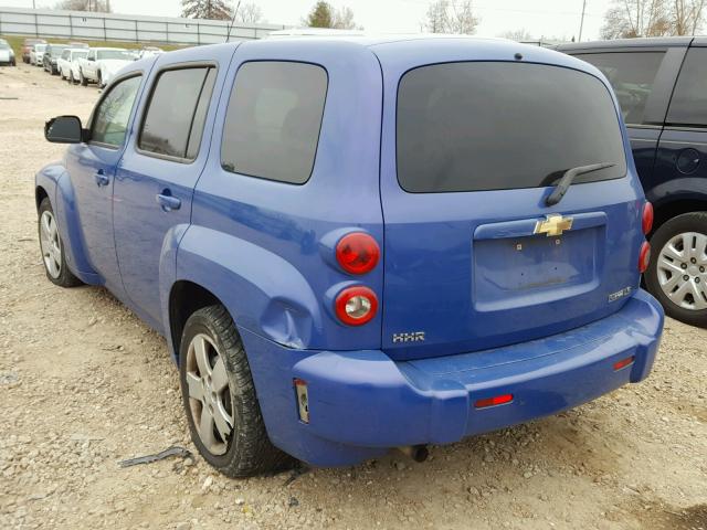 3GNCA13B69S523002 - 2009 CHEVROLET HHR LS BLUE photo 3