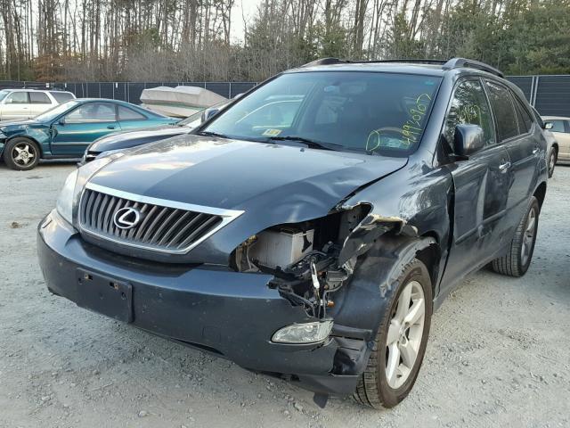 2T2HK31U99C117056 - 2009 LEXUS RX 350 GRAY photo 2