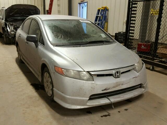 2HGFA15306H026121 - 2006 HONDA CIVIC DX SILVER photo 1