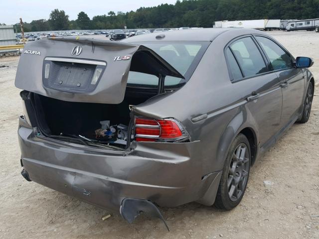 19UUA76588A041414 - 2008 ACURA TL TYPE S BROWN photo 4