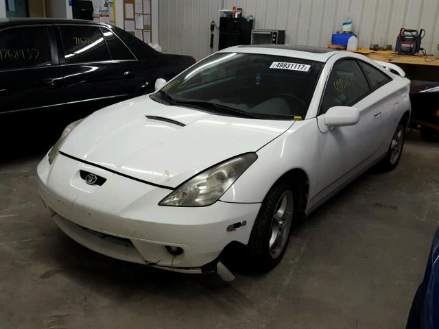 JTDDY38T2Y0017761 - 2000 TOYOTA CELICA GT- WHITE photo 2