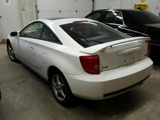 JTDDY38T2Y0017761 - 2000 TOYOTA CELICA GT- WHITE photo 3