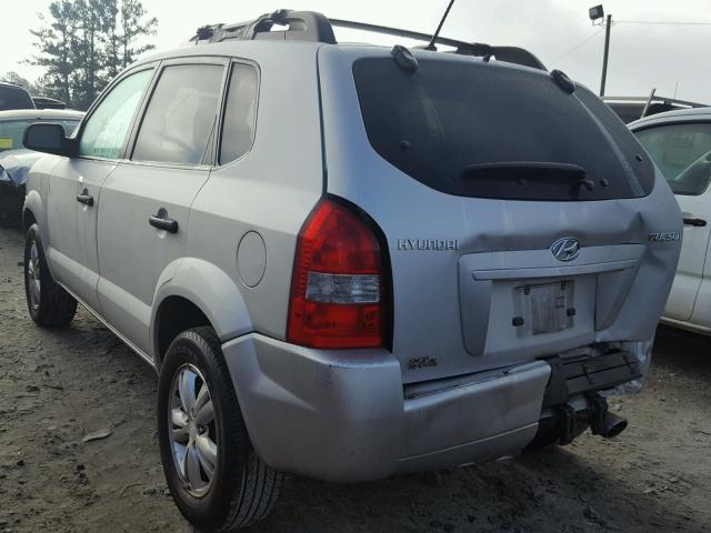 KM8JM12B19U949166 - 2009 HYUNDAI TUCSON GLS SILVER photo 3