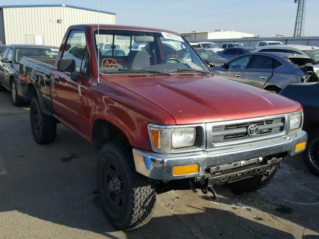 4TARN01PXPZ085516 - 1993 TOYOTA PICKUP 1/2 TWO TONE photo 1