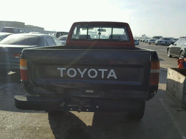 4TARN01PXPZ085516 - 1993 TOYOTA PICKUP 1/2 TWO TONE photo 6