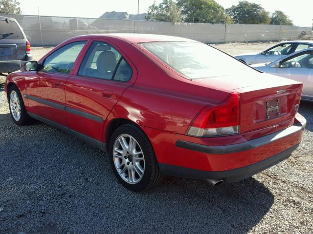 YV1RS53D712088400 - 2001 VOLVO S60 T5 RED photo 3