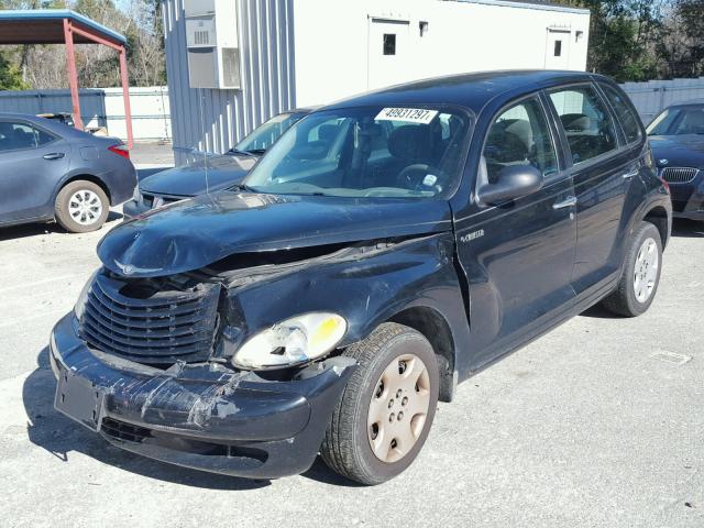 3C4FY48B15T501943 - 2005 CHRYSLER PT CRUISER BLACK photo 2