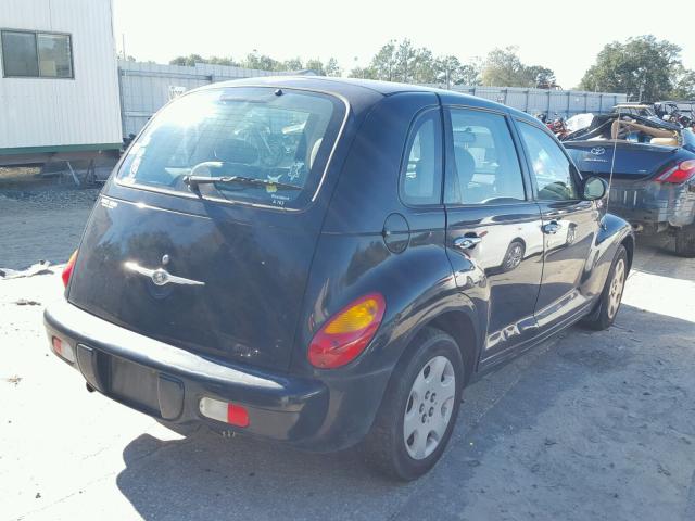 3C4FY48B15T501943 - 2005 CHRYSLER PT CRUISER BLACK photo 4