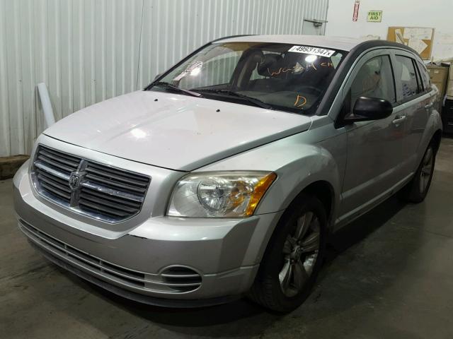 1B3CB4HAXAD662076 - 2010 DODGE CALIBER SX SILVER photo 2