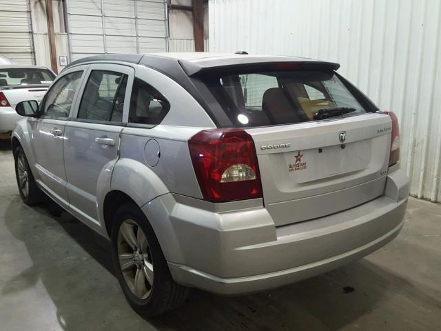 1B3CB4HAXAD662076 - 2010 DODGE CALIBER SX SILVER photo 3