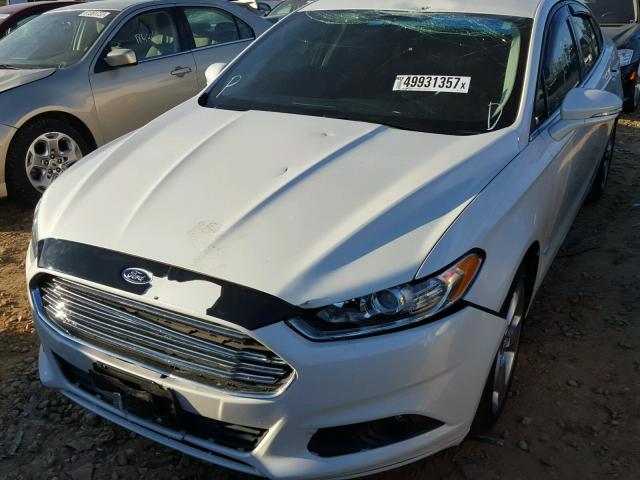 3FA6P0HR9DR101316 - 2013 FORD FUSION SE WHITE photo 9