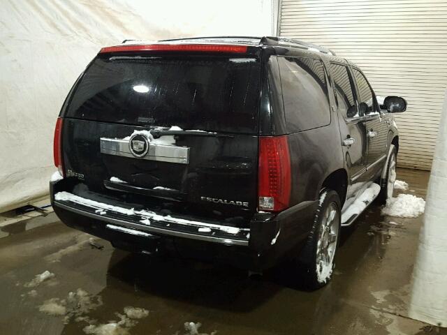 1GYFK43589R199448 - 2009 CADILLAC ESCALADE H BLACK photo 4