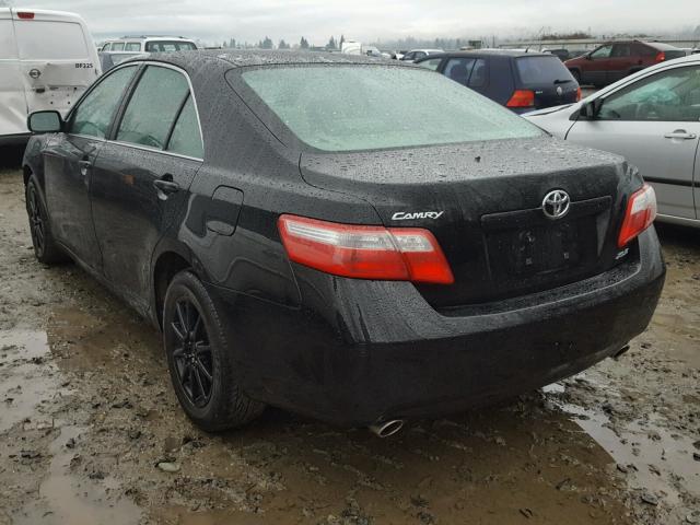 4T1BK46K77U531584 - 2007 TOYOTA CAMRY NEW BLACK photo 3