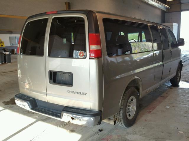 1GAHG39U331204630 - 2003 CHEVROLET EXPRESS G3 SILVER photo 4