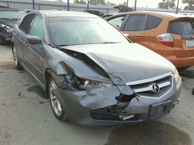 19UUA66275A050715 - 2005 ACURA TL GRAY photo 1