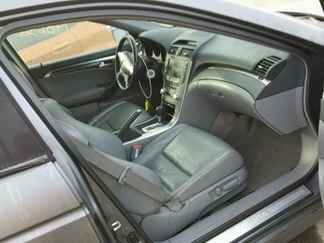 19UUA66275A050715 - 2005 ACURA TL GRAY photo 5