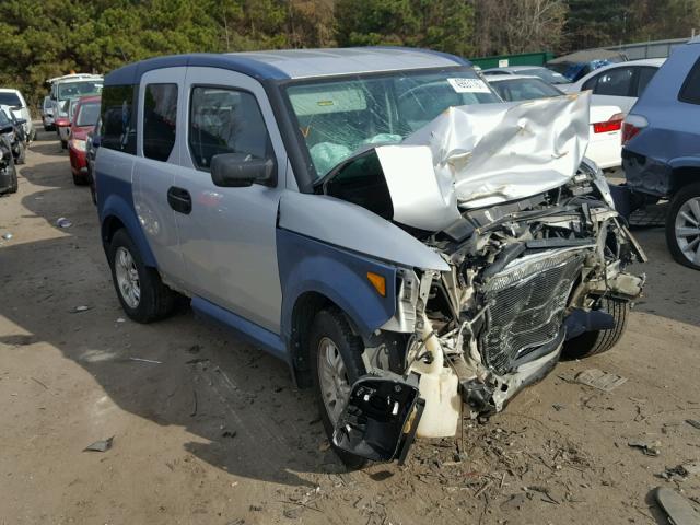 5J6YH18606L004951 - 2006 HONDA ELEMENT EX SILVER photo 1