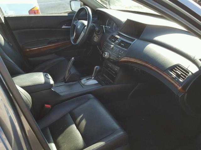 1HGCP3F86BA022882 - 2011 HONDA ACCORD EXL Szary zdjęcie 5