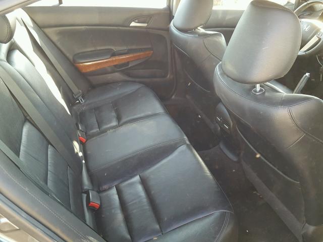 1HGCP3F86BA022882 - 2011 HONDA ACCORD EXL Szary zdjęcie 6