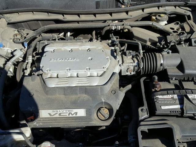 1HGCP3F86BA022882 - 2011 HONDA ACCORD EXL GRAY photo 7