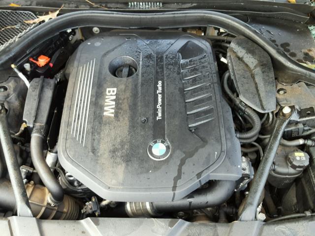 WBA7E2C51HG740305 - 2017 BMW 740 I CHARCOAL photo 7