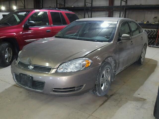 2G1WB55K979279257 - 2007 CHEVROLET IMPALA LS BROWN photo 2