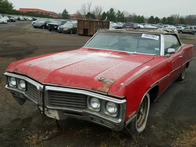 484670H115196 - 1970 BUICK ELECTRA225 RED photo 2