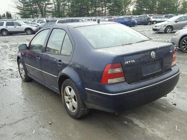 3VWSR69M64M072652 - 2004 VOLKSWAGEN JETTA GLS BLUE photo 3