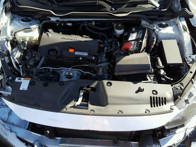 2HGFC2F75HH513769 - 2017 HONDA CIVIC EX WHITE photo 7