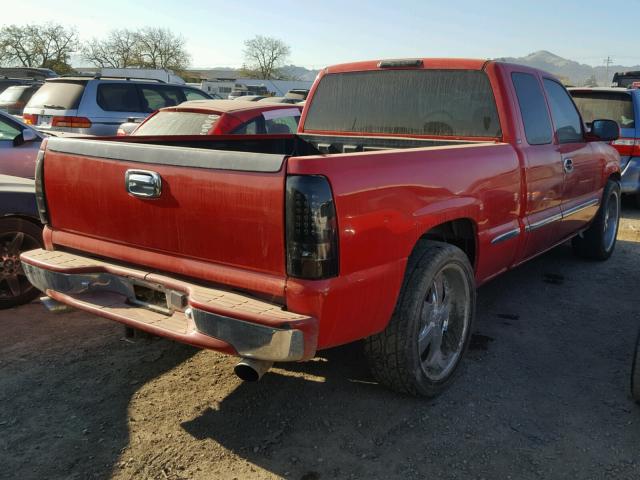 2GTEC19T8X1558659 - 1999 GMC NEW SIERRA RED photo 4