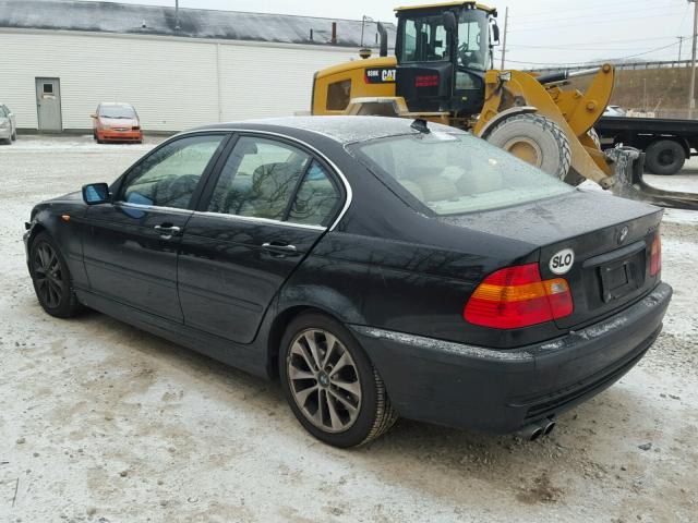 WBAEW53455PN39743 - 2005 BMW 330 XI BLACK photo 3