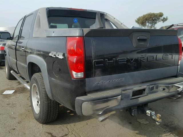 3GNEK12Z85G181926 - 2005 CHEVROLET AVALANCHE GRAY photo 3