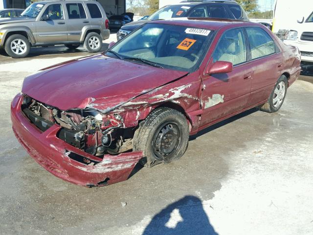 4T1BG22K3YU667918 - 2000 TOYOTA CAMRY CE MAROON photo 2