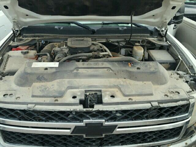 1GB4KZCL0BF159434 - 2011 CHEVROLET SILVERADO WHITE photo 7