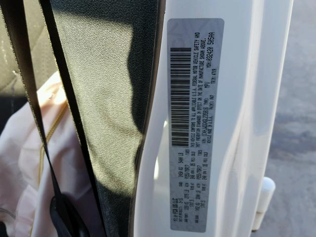 1C4HJWDGXGL235816 - 2016 JEEP WRANGLER U WHITE photo 10