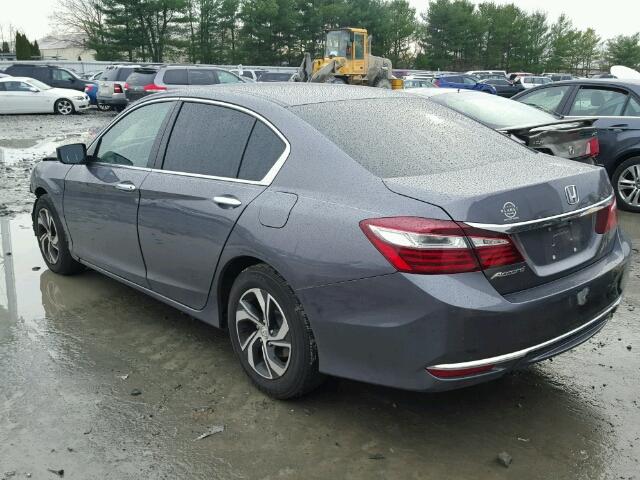 1HGCR2F36GA146506 - 2016 HONDA ACCORD LX CHARCOAL photo 3