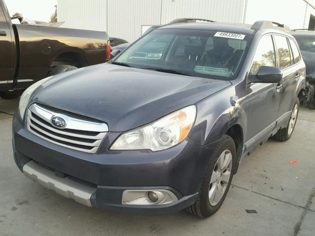 4S4BRBKC8A3374384 - 2010 SUBARU OUTBACK 2. GRAY photo 2