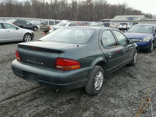 1B3EJ46C0YN236708 - 2000 DODGE STRATUS SE GREEN photo 4