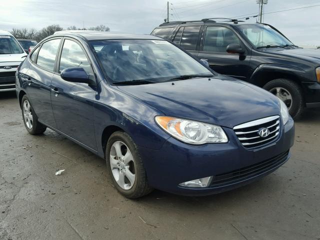 KMHDU4AD3AU976181 - 2010 HYUNDAI ELANTRA BL BLUE photo 1