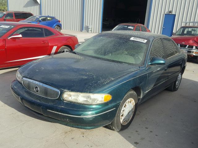 2G4WY52M4V1423090 - 1997 BUICK CENTURY LI GREEN photo 2