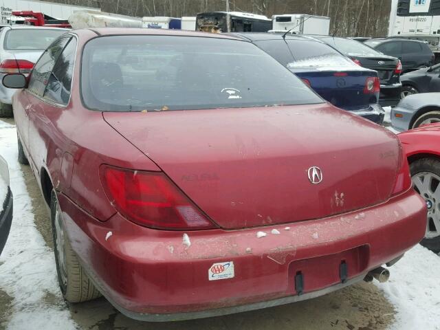 19UYA125XVL002991 - 1997 ACURA 2.2CL Rot Foto 3