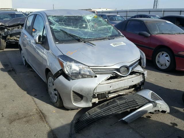 VNKKTUD34GA067210 - 2016 TOYOTA YARIS L SILVER photo 1